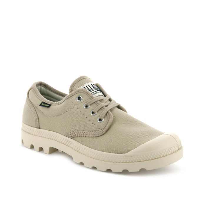 Palladium Pampa OX Originale Oxford Schoenen Heren Lichtgroen | NL 95CZEJT